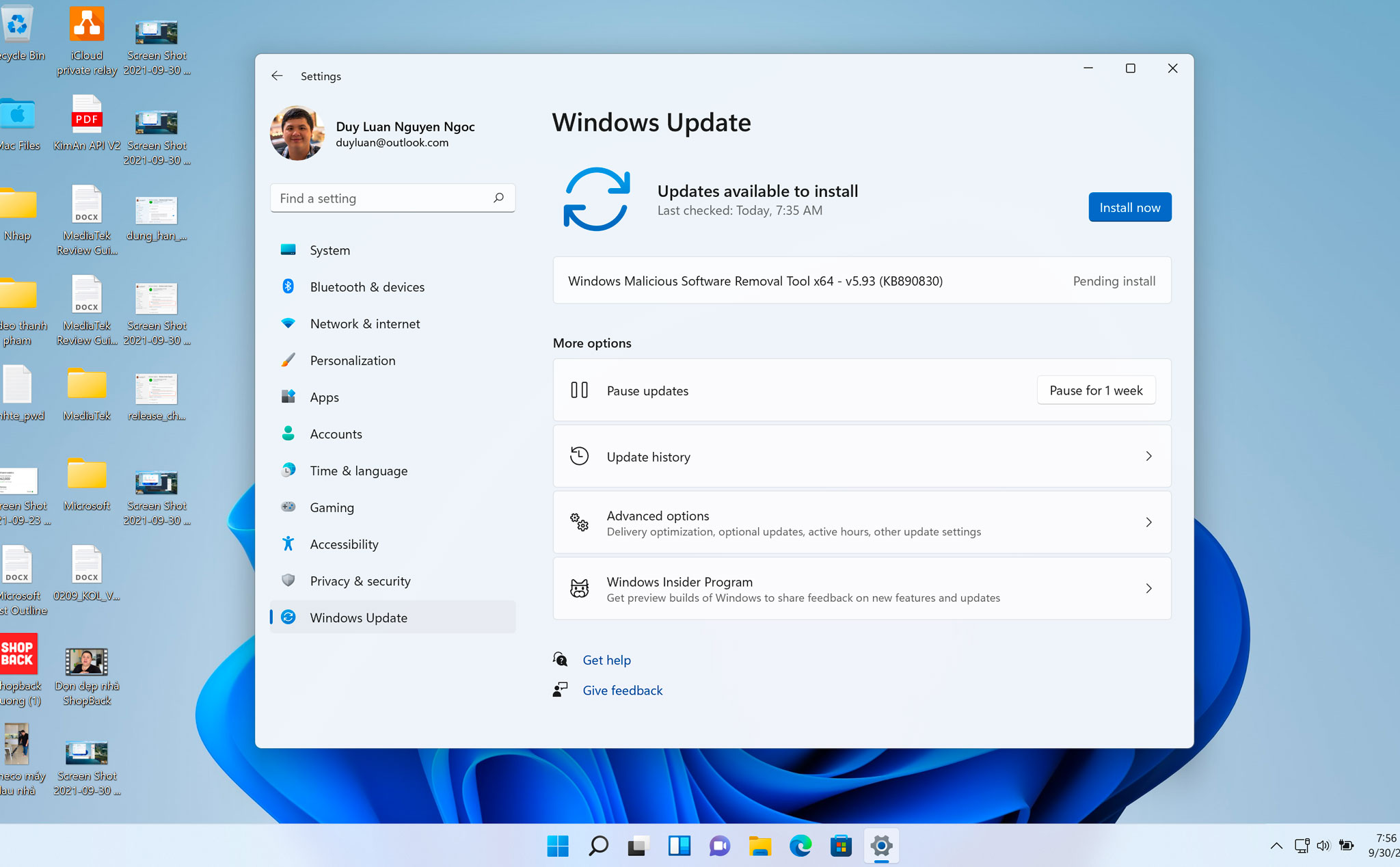 Cần làm gì khi cập nhật máy tính lên Windows 11?
